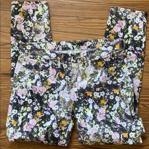 Madewell Sun Garden Skinny Skinny Ankle Jeans